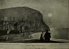 Viw of the East Hill - 1800- Hastings of Bygone Days and the Present